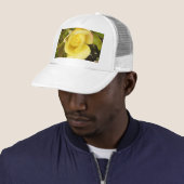 Yellow Rosebud Trucker Pet (In situ)