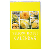 Yellow Roses Calendar (Type-A) Kalender (Hoes)