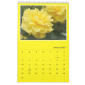 Yellow Roses Calendar (Type-B) Kalender (Jan 2027)