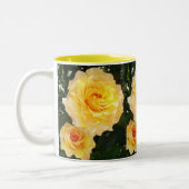 Yellow Roses Cup Tweekleurige Koffiemok (Links)