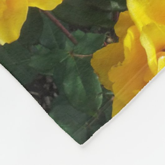 YELLOW ROSES fleece (Hoek)