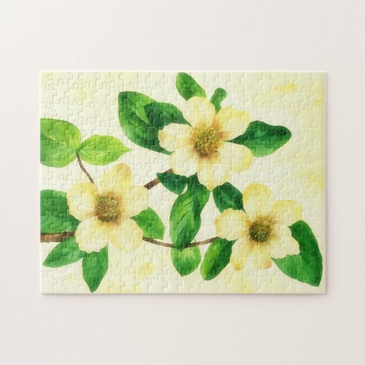 Yellow Roses Flower  stijl Art Puzzel Legpuzzel (Horizontaal)