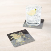 Yellow Roses in a Vase van Caillebott Impressionis Kartonnen Onderzetters (Insitu)