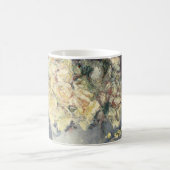 Yellow Roses in a Vase van Caillebott Impressionis Koffiemok (Center)