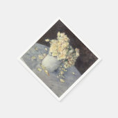 Yellow Roses in a Vase van Caillebott Impressionis Servet (Hoek)