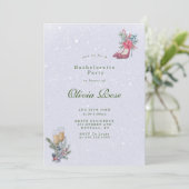 Yellow Roses Lemons Bachelorette Party nodigt uit (Staand voorkant)