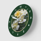 Yellow Roses Natuur Ronde Klok (Hoek)