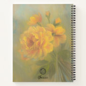 Yellow Roses Notitieboek (Achterkant)