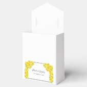 Yellow Roses Wedding Bedankdoosjes (Geopend)