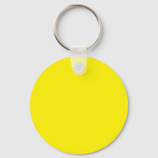 yellow round keychain (Achterkant)