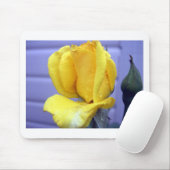 Yellow Rsoebud Muismat (Met muis)