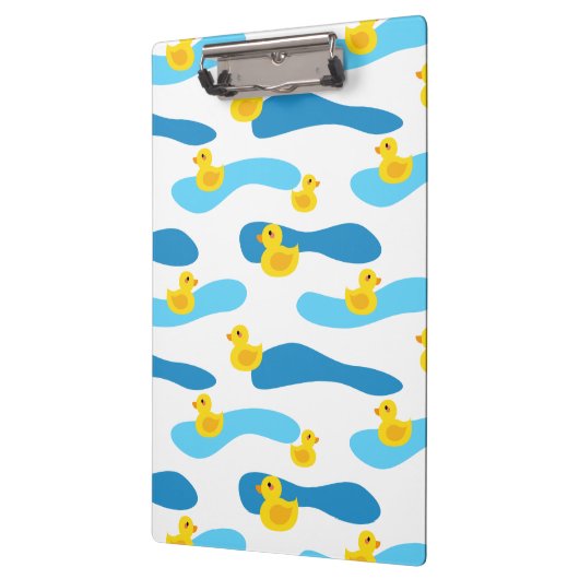 Yellow Rubber Duck Pattern Klembord (Links)