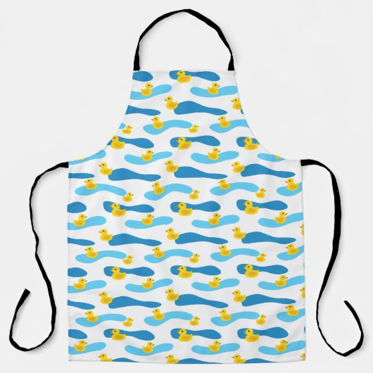 Yellow Rubber Duck Pattern Schort (Voorkant)