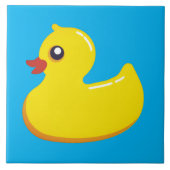yellow rubber duck  tegeltje (Voorkant)