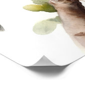 Yellow Rumped Warbler Bird Art Print Poster (Hoek)