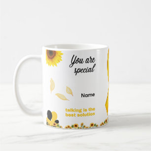 Yellow September Awareness Mok – Je bent speciaal