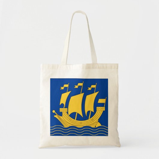 Yellow Ship Bag Tote Bag (Voorkant)