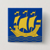 Yellow Ship Button (Voorkant)