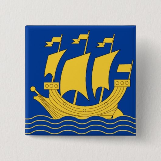 Yellow Ship Button (Voorkant)