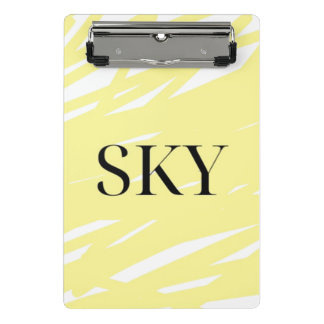 Yellow Sky Clipboards Mini Klembord