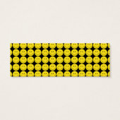 Yellow Smile Black Kaart (Achterkant)