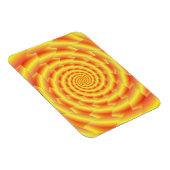 Yellow Snakeskin Spiral Magneet (Rechterzijde)