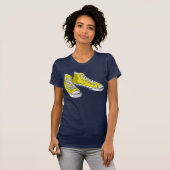 Yellow sneakers t-shirt (Voorkant volledig)