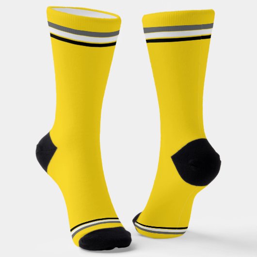 Yellow Socks Sokken (Gebogen)