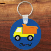 Yellow Speelgoed Truck Sleutelhanger (Voorkant)