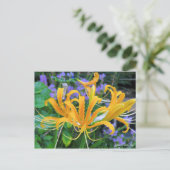 Yellow Spider Lily [Briefkaart] Briefkaart (Staand voorkant)