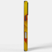 Yellow Spiral abstract telefoonhoesje Case-Mate iPhone Case (Achterkant / Rechts)