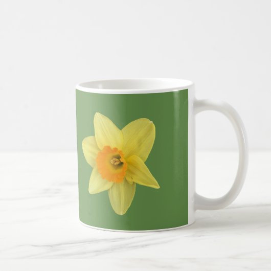 Yellow Spring Daffodil Koffiemok (Rechts)