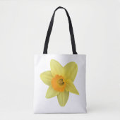 Yellow Spring Daffodil Tote Bag (Voorkant)