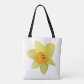 Yellow Spring Daffodil Tote Bag (Achterkant)