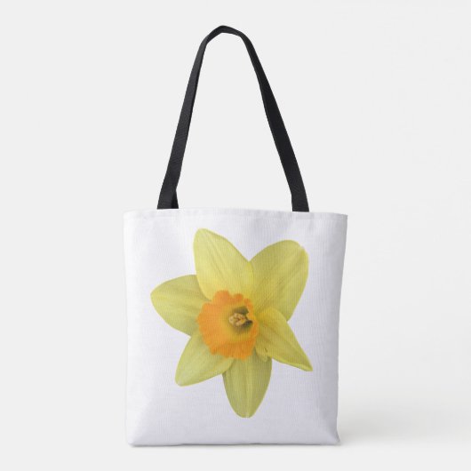 Yellow Spring Daffodil Tote Bag (Achterkant)