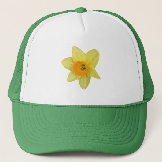 Yellow Spring Daffodil Trucker Pet (Voorkant)