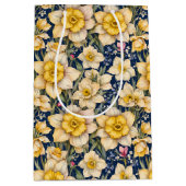 Yellow Spring Daffodils Medium Cadeauzakje (Voorkant)