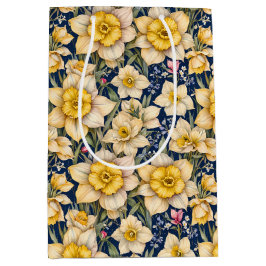 Yellow Spring Daffodils Medium Cadeauzakje