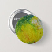 Yellow Spring Sunshine Ronde Button 5,7 Cm (Voorkant /achterkant)