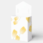 Yellow Spring Tulpen Bloemen Vrijgezellenfeest Bedankdoosjes (Geopend)