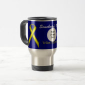 Yellow Standard Ribbon Tmpl van Kenneth Yoncich Reisbeker (Voorkant links)