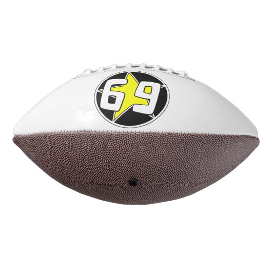 Yellow Star 69 American Football (Gedraaid 270)