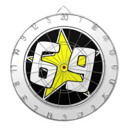 Yellow Star 69 Dartbord