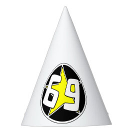 Yellow Star 69 Feesthoedjes