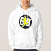 Yellow Star 69 Hoodie (Voorkant)