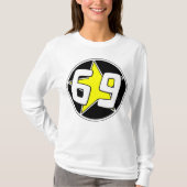 Yellow Star 69 T-shirt (Voorkant)