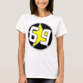 Yellow Star 69 T-shirt (Voorkant)