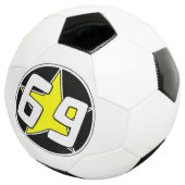 Yellow Star 69 Voetbal (Drie kwart)