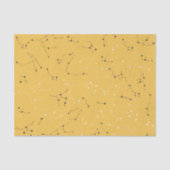 Yellow Star Constellation Tissue Paper Tissuepapier (Voorkant)