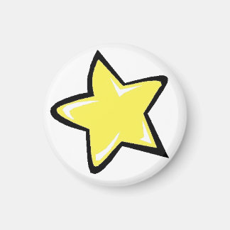 Yellow Star Magneet